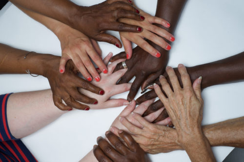 diverse hands